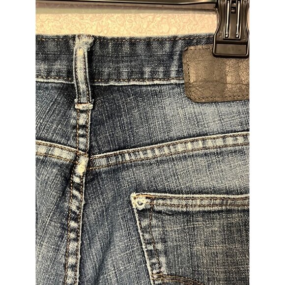 Calvin Klein Mens W33 L30 Straight Leg Jeans distressed SEE Picts - Picture 2 of 10